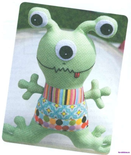 Текстильні іграшки своїми руками інопланетянин Елвін