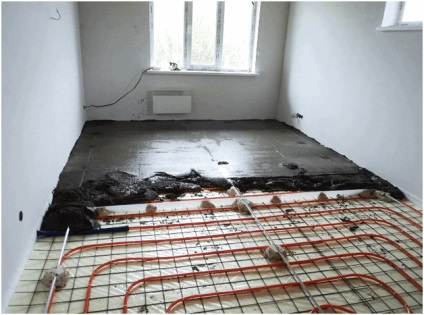 Fűtött padló egy lakásban -, hogyan kell kezelni