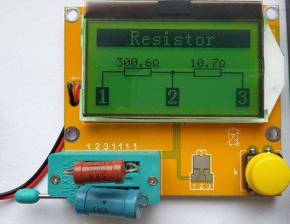 Tester de tranzistori esr-meter meter rlc cu afișaj grafic, electronică practică