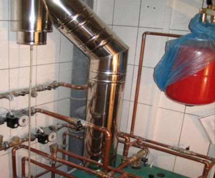 Труба для газового котла види конструкцій і опис робіт по установці димоходу, портал про труби