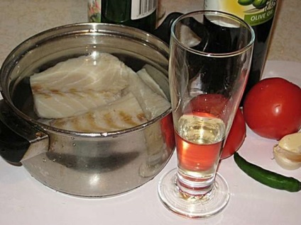 Coada de cod cu roșii și usturoi, site-ul masculin culinar - cele mai bune rețete cu fotografii