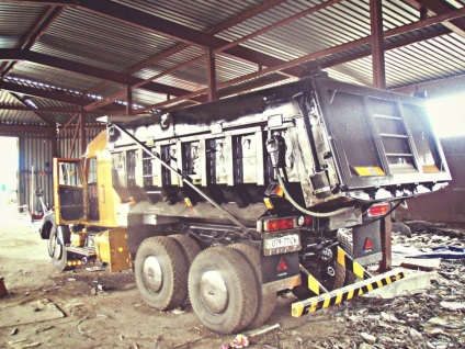 Tuning camion de lucru kraz-256 - blog de știri în fotografii mari