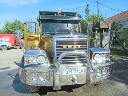 Tuning camion de lucru kraz-256 - blog de știri în fotografii mari