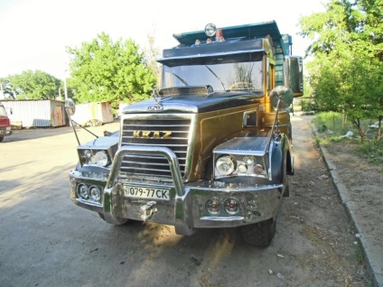 Tuning camion de lucru kraz-256 - blog de știri în fotografii mari