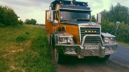 Tuning camion de lucru kraz-256 - blog de știri în fotografii mari