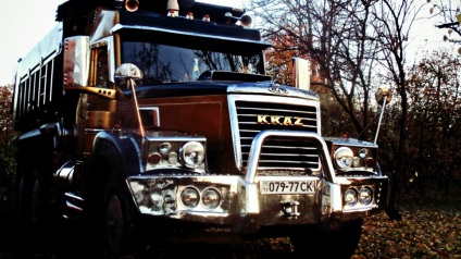 Tuning dolgozó teherautó KrAZ-256 - News blog minden rendelkezésre álló fotót