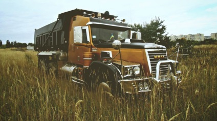 Tuning camion de lucru kraz-256 - blog de știri în fotografii mari