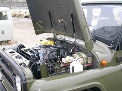 Tuning UAZ Hunter merített SUV