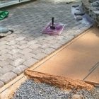 Szóló, a kert parketta padlókat vörösfenyő, WPC és műanyag (stack) Szóló, a kert parketta padlókat vörösfenyő, WPC és műanyag