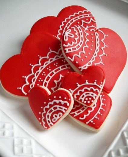 Прикраса печива на святого валентина як зробити майстер-клас