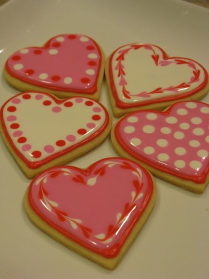 Decorarea cookie-urilor pe Sfântul Valentin cum se face o clasă de master
