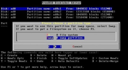 FreeBSD telepítéséhez