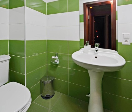 Ванна в зеленому кольорі - 85 фото кращих поєднань в інтер'єрі