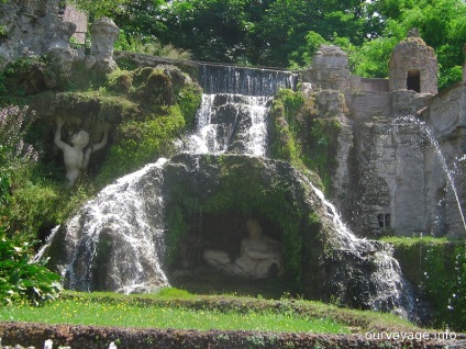 Villa d'Este (vilă d este) Roma italia, maktur