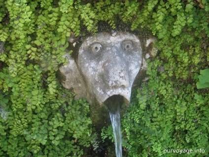 Villa d'Este (vilă d este) Roma italia, maktur