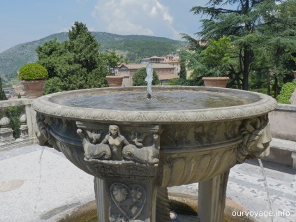 Villa d'Este (vilă d este) Roma italia, maktur