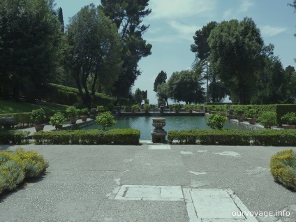 Villa d'Este (vilă d este) Roma italia, maktur