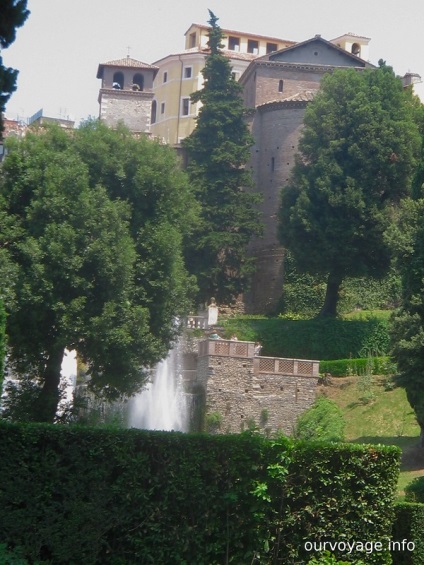 Villa d'Este (vilă d este) Roma italia, maktur