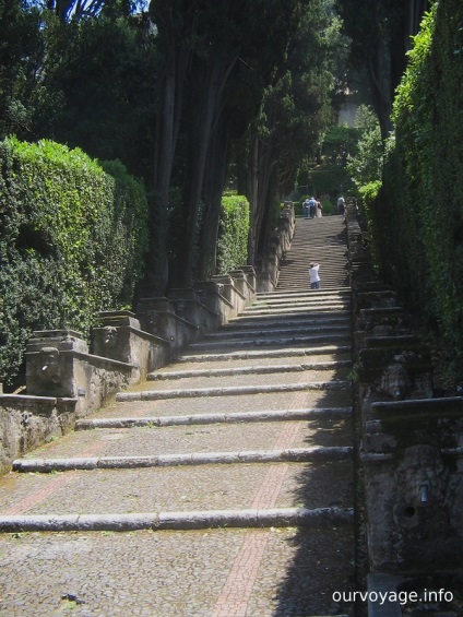 Villa d'Este (villa d este) Róma, Olaszország, maktur