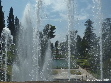 Villa d'Este (vilă d este) Roma italia, maktur