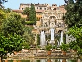 Villa d'Este în împrejurimile Romei, Italia