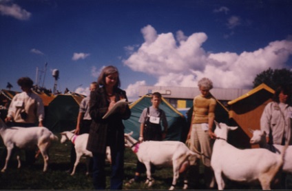 Ljudmila Volkova - alapító kecsketenyésztéshez hely