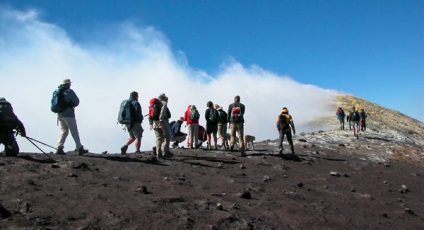 Volcano etna eruption, coordonatele geografice, unde este localizat, fotografie