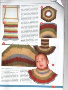 Tricotat ace de tricotat pentru copil în schemele cu o descriere detaliată