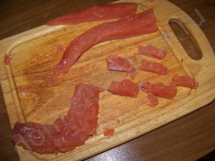 El de pește (șopârlă, keta, somon roz)