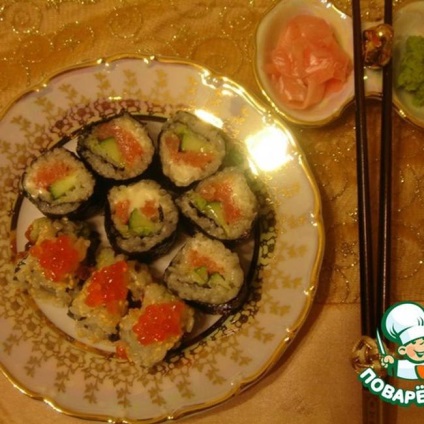 Roșii japoneze sau maki-sushi acasă