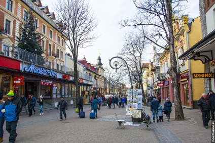 Zakopane - o stațiune de schi în Polonia