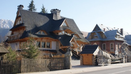 Zakopane irányban, szállodák, utak, tájékozódási pont cikk