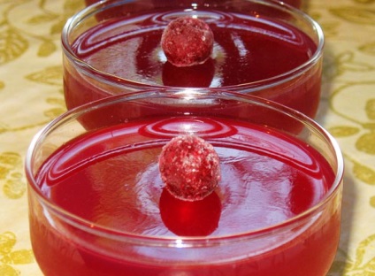 Jelly din cireșe congelate delicioase retete pe site-ul despre deserturi
