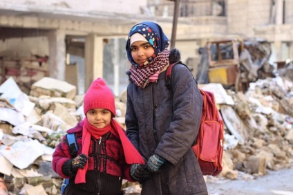 Pentru a trăi ca mai înainte »despre ceea ce copiii sirieni visează