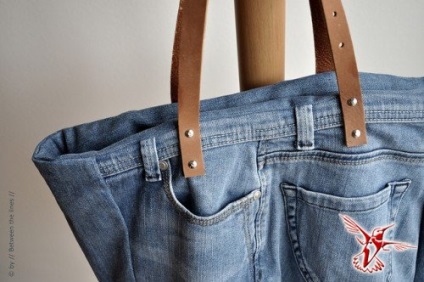 30 Idei creative pentru remodelarea vechilor haine de blugi - un mesager la