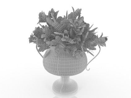 3D-s modellek virágok