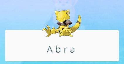 Abra în Pokemon du-te - evoluția abra în pokemon merge pe 069