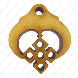 Amulettek készült juhar - szláv (Amulet félhold Makosh) Amulettek készült juhar - szláv