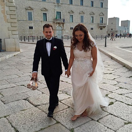 Andrei Gaidulian și Diana Ochilova au jucat o nuntă în Italia, salut! Rusia