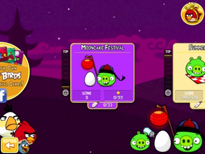 Angry Birds Seasons hold fesztivál, vélemények alkalmazások iOS és a Mac