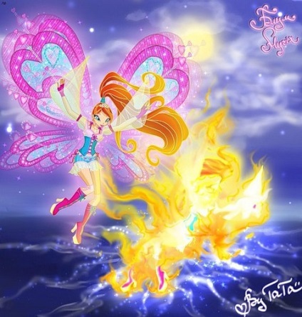 Arta winx club pe tema celui de-al 5-lea sezon al cristalului, imagini winx și imagini de fundal winx