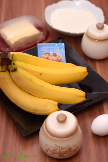 Pâine de banane, rețetă pas cu pas pentru produse de cofetărie delicioase