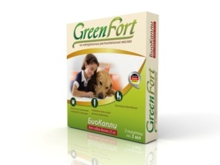 Biokapli a bolhák és kullancsok kutyáknak 2-10 kg (Greenfort) Biokapli ellen bolhák és kullancsok kutyáknak 2-10 kg