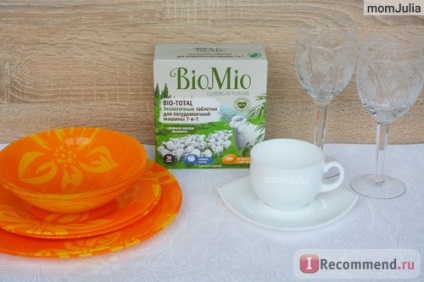 Biomio bio comprimate ecologice ecologice pentru mașină de spălat vase 7 în 1 cu ulei esențial de eucalipt -