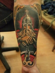 Tatuaj Bogatyr (valoare, schițe, fotografie), tattoofoturi