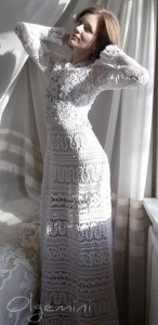 Dantela din Bruges, rochii