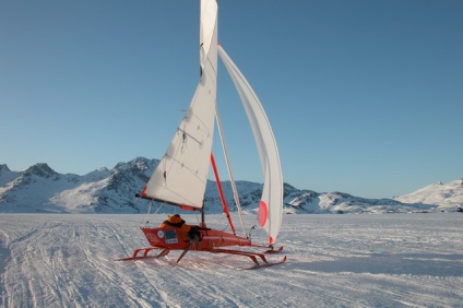 Boer mini-yacht pentru patinaj pentru cele mai îndrăznețe