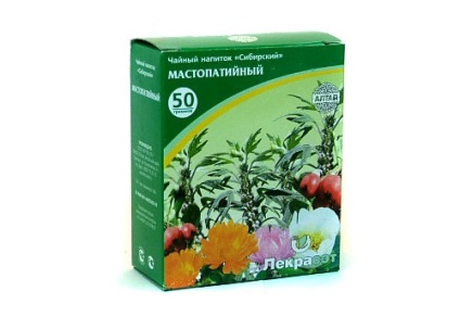 Ceai de la ingrediente active de mastopatie și efectul lor asupra corpului