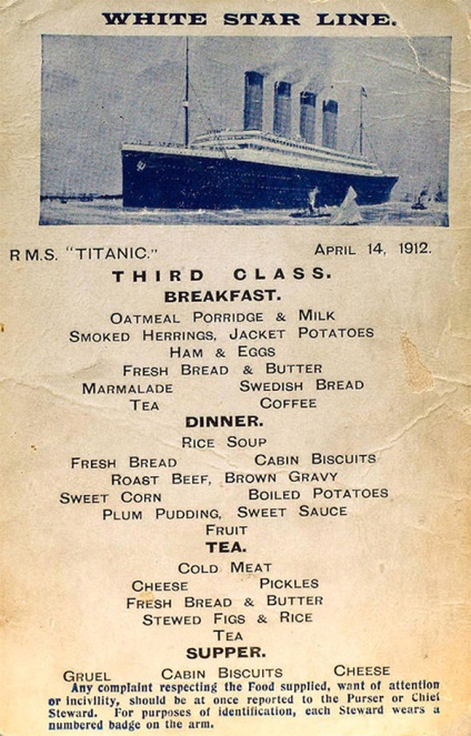Ce au făcut pasagerii din prima, a doua și a treia clasă a Titanicului