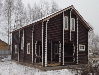 Case din busteni in proiectele de la Nijni Novgorod si la preturi la cheie